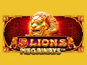 Machine Ă sous 5 Lions Megaways disponible sur Rockstar Casino avec gains massifs