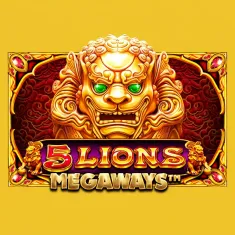 Machine Ă sous 5 Lions Megaways disponible sur Rockstar Casino avec gains massifs
