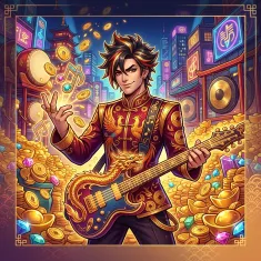 88 Fortunes sur Rockstar Casino avec piĂšces dâor et symboles chinois